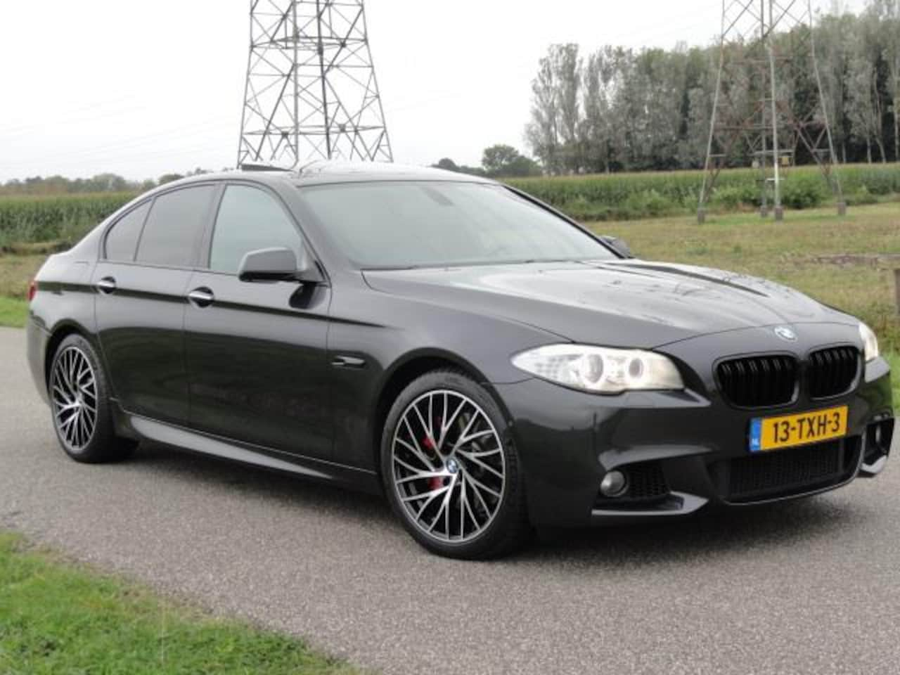 BMW 5-serie - 535i High Executive M-Pakket + ECC + NAVIG + LEER + CAMERA - AutoWereld.nl