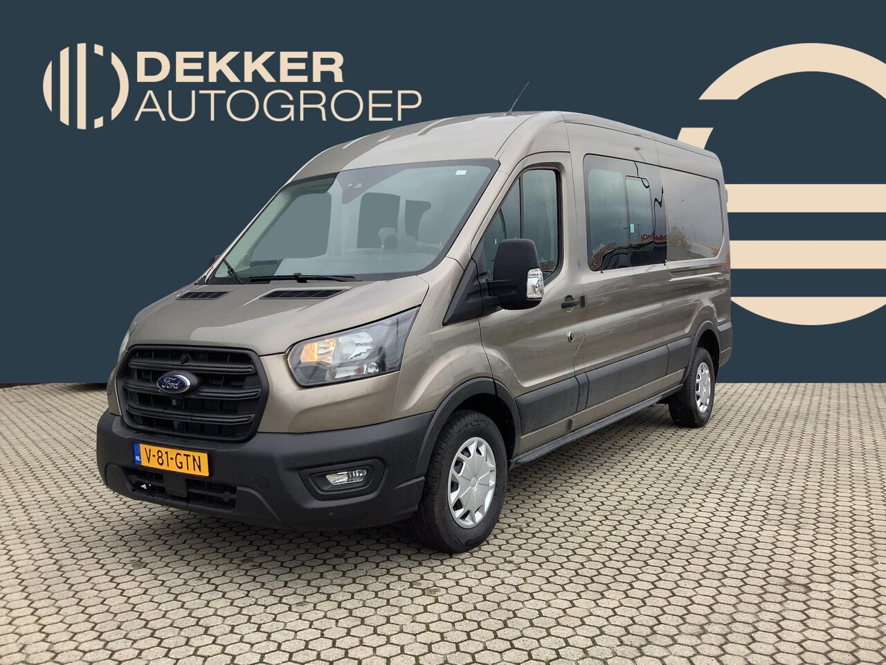 Ford Transit - 350 2.0 TDCI L3H2 DC Trend Dubbele Cabine Trekhaak - AutoWereld.nl