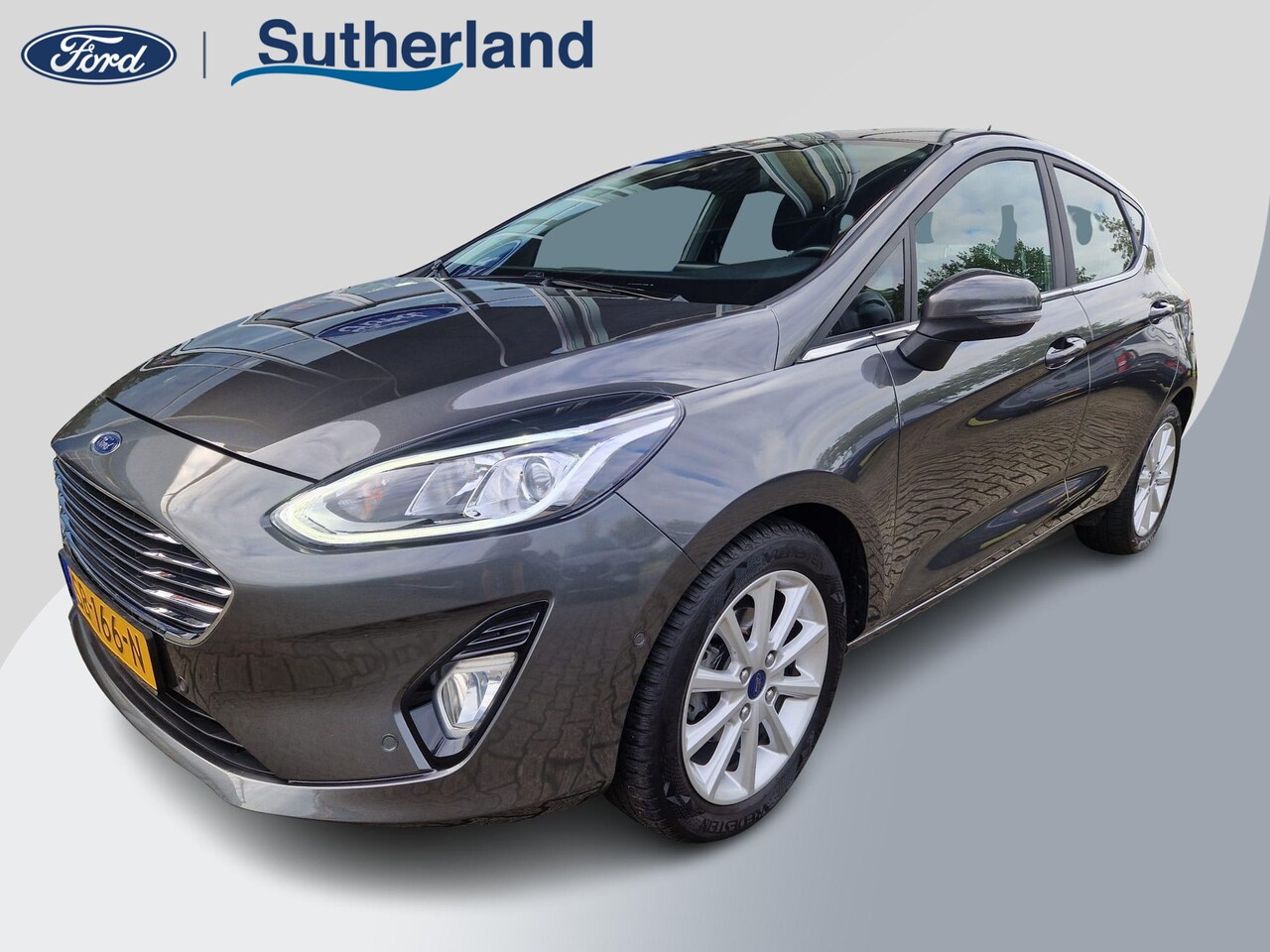 Ford Fiesta - 1.0 EcoBoost Titanium | Stoel + Stuurverwarming | Camera | Climate Control | Navigatie | - AutoWereld.nl