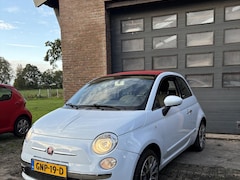 Fiat 500 C - 1.2 Lounge Cabrio/Airco/Alcantara/LMV