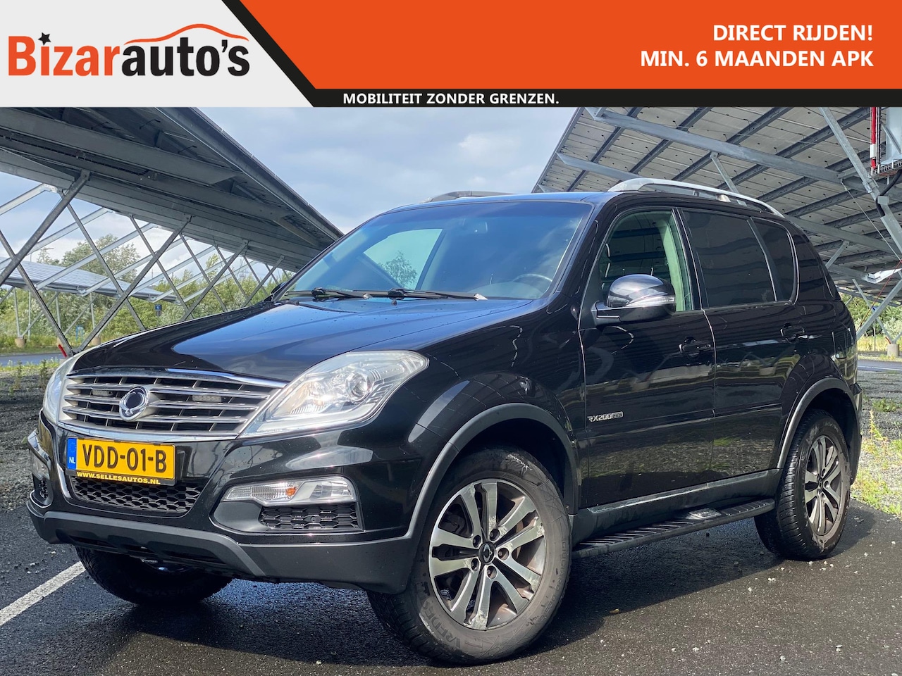 SsangYong Rexton - RX 200 e-XDI Sapphire HD | Grijs kenteken | Automaat | Trekhaak - AutoWereld.nl