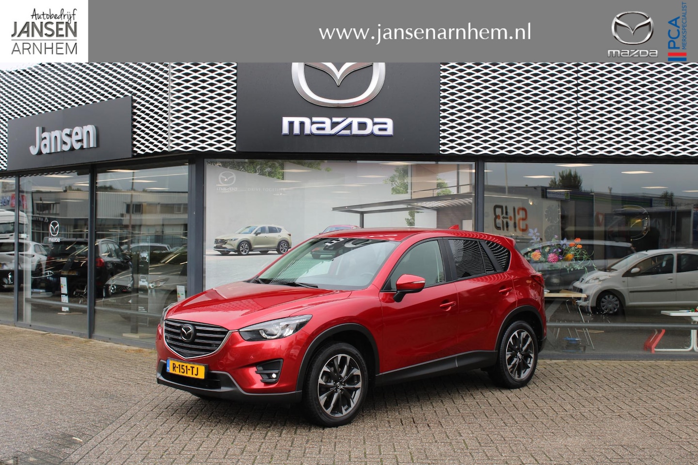 Mazda CX-5 - 2.5 SkyActiv-G 192 GT-M 4WD 2.5 SkyActiv-G 192 GT-M 4WD , Automaat, Trekhaak, Leder, Adap.Cruise, Bose, Navi, Apple Ca - AutoWereld.nl