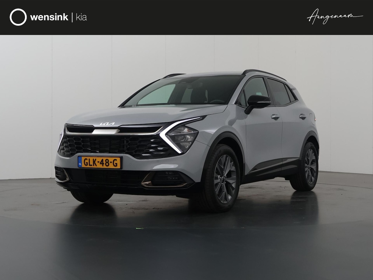 Kia Sportage - 1.6 T-GDi Hybrid Dark Edition | Lederen bekleding | Stoel/Stuurwielverwarming | Elektrisch - AutoWereld.nl