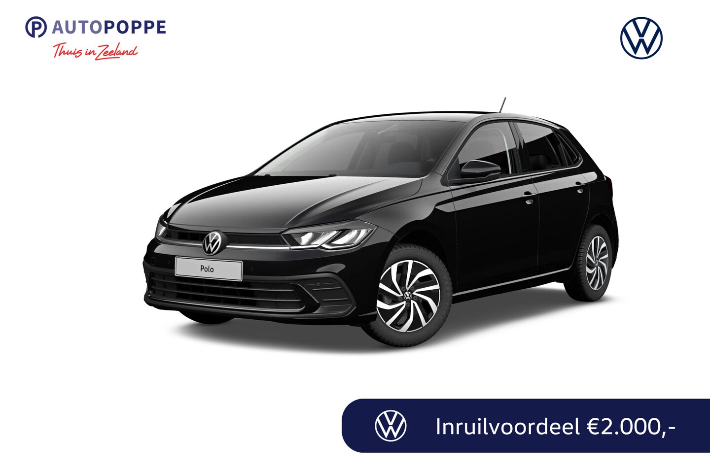 Volkswagen Polo - 1.0 TSI 95 7DSG Life Edition | 'App-Connect' smartphone integratie | Airconditioning autom - AutoWereld.nl