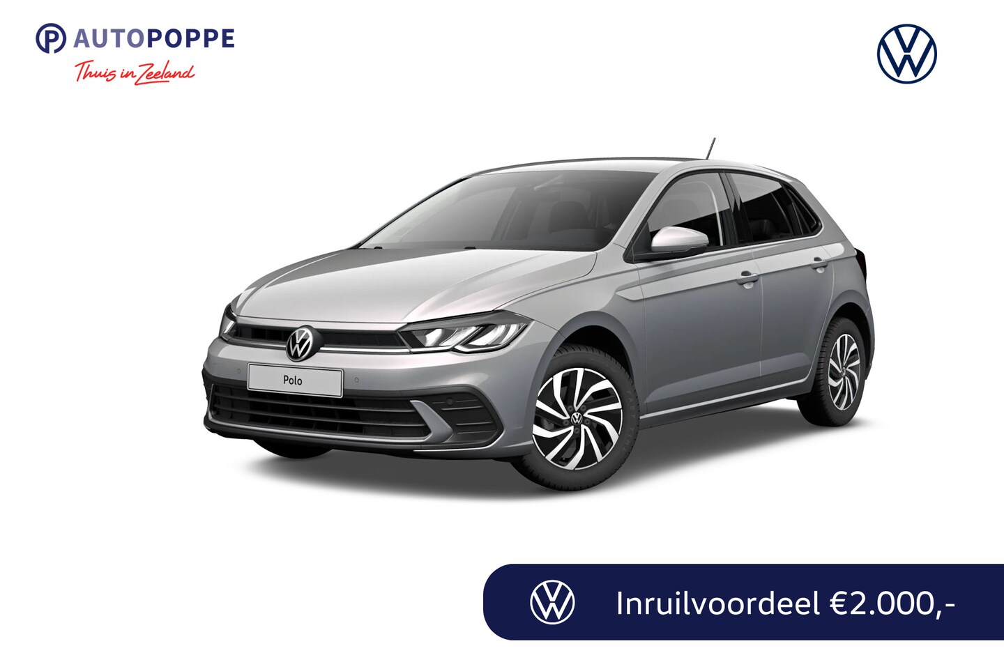 Volkswagen Polo - 1.0 TSI 95 7DSG Life Edition | 'App-Connect' smartphone integratie | Buitenspiegels elektr - AutoWereld.nl