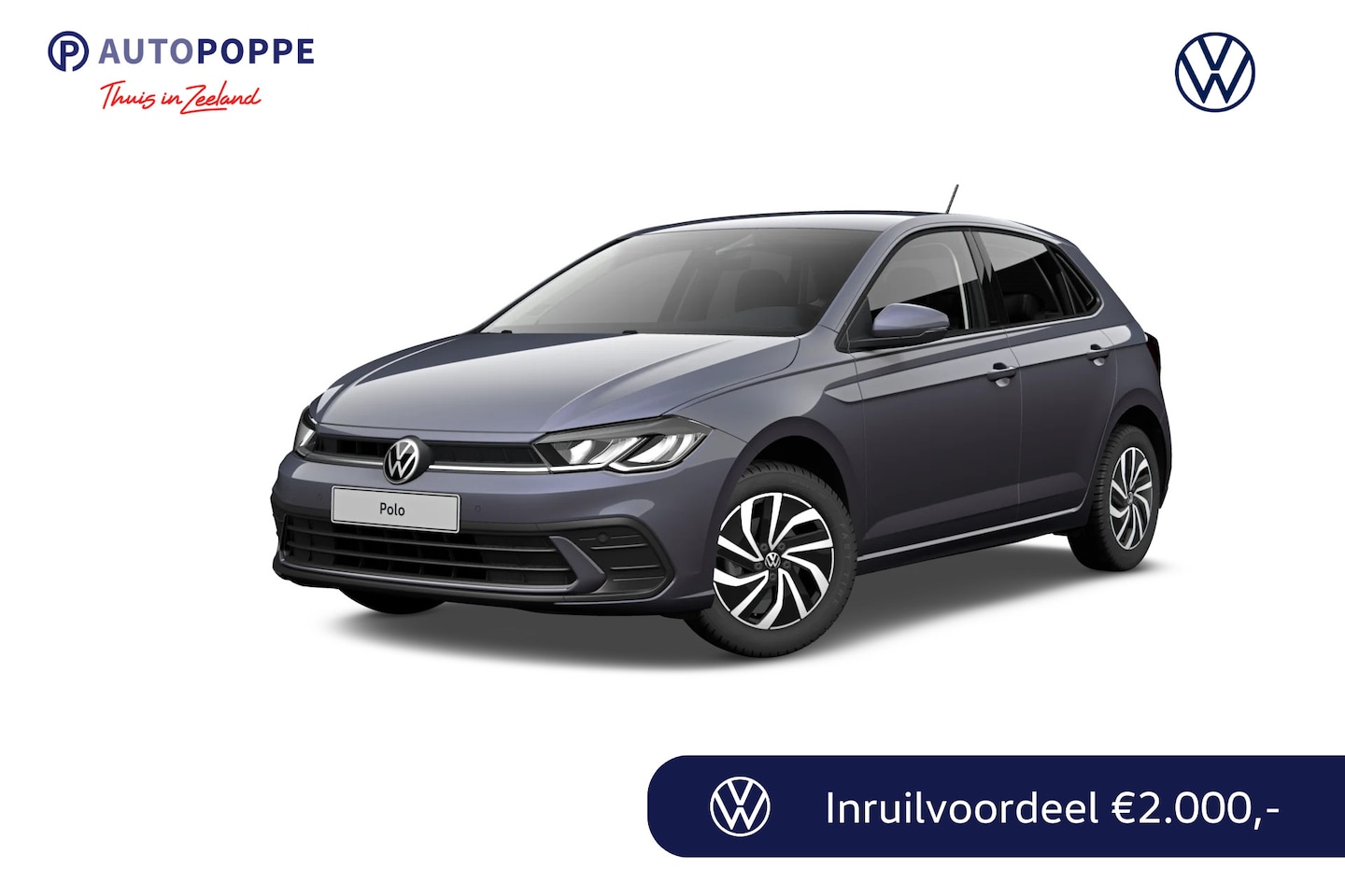 Volkswagen Polo - 1.0 TSI 95 7DSG Life Edition | 'App-Connect' smartphone integratie | Buitenspiegels elektr - AutoWereld.nl