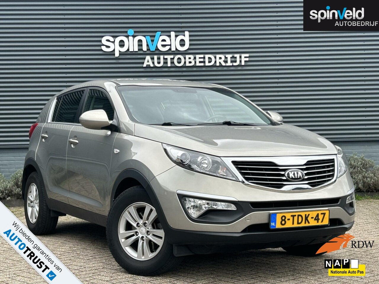 Kia Sportage - 1.6 GDI Plus Pack BJ `13 Navi PDC Stoelverw Pdc - AutoWereld.nl