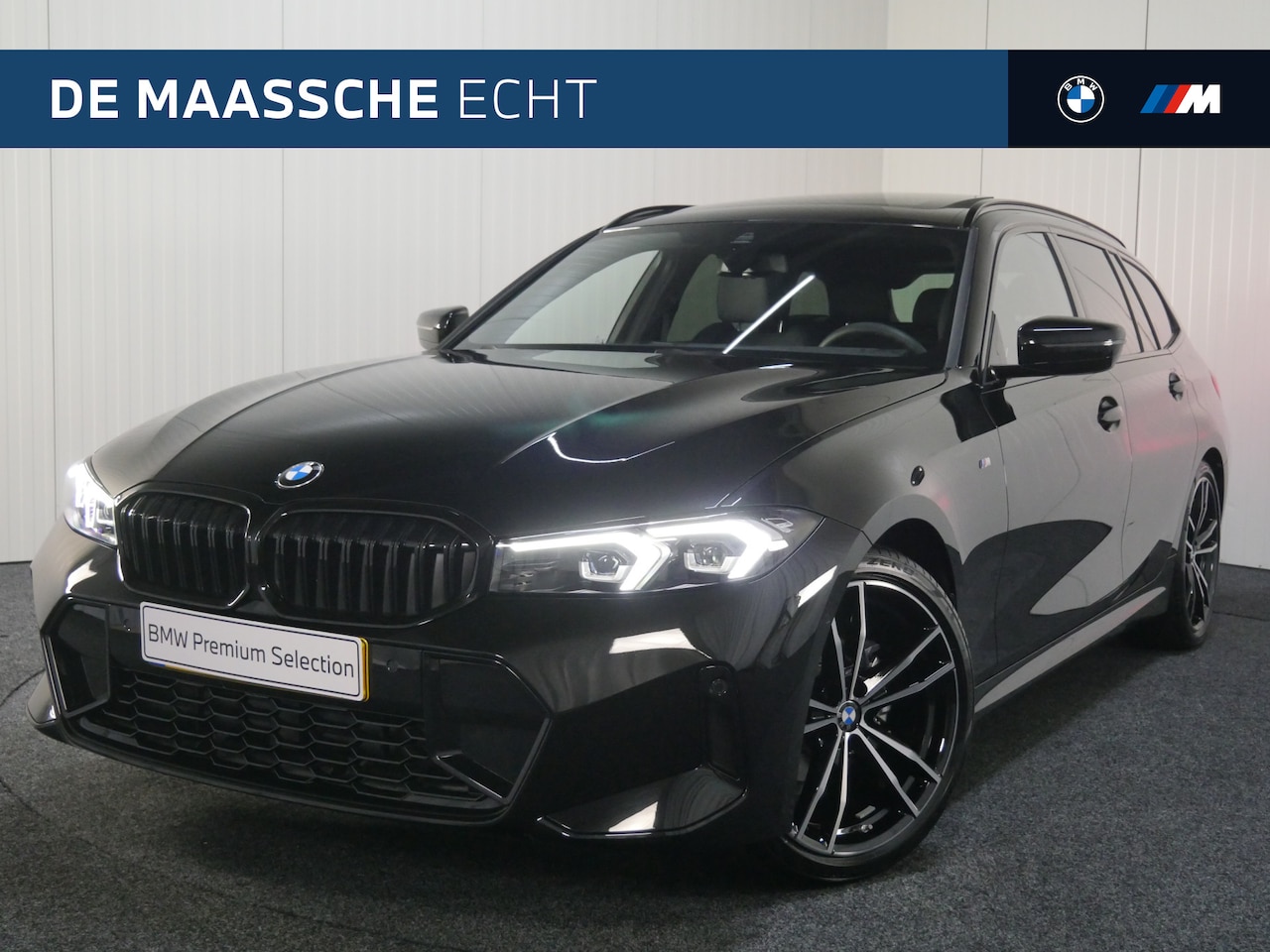 BMW 3-serie Touring - 318i High Executive M Sport Automaat / Panoramadak / Trekhaak / Sportstoelen / Stoelverwar - AutoWereld.nl