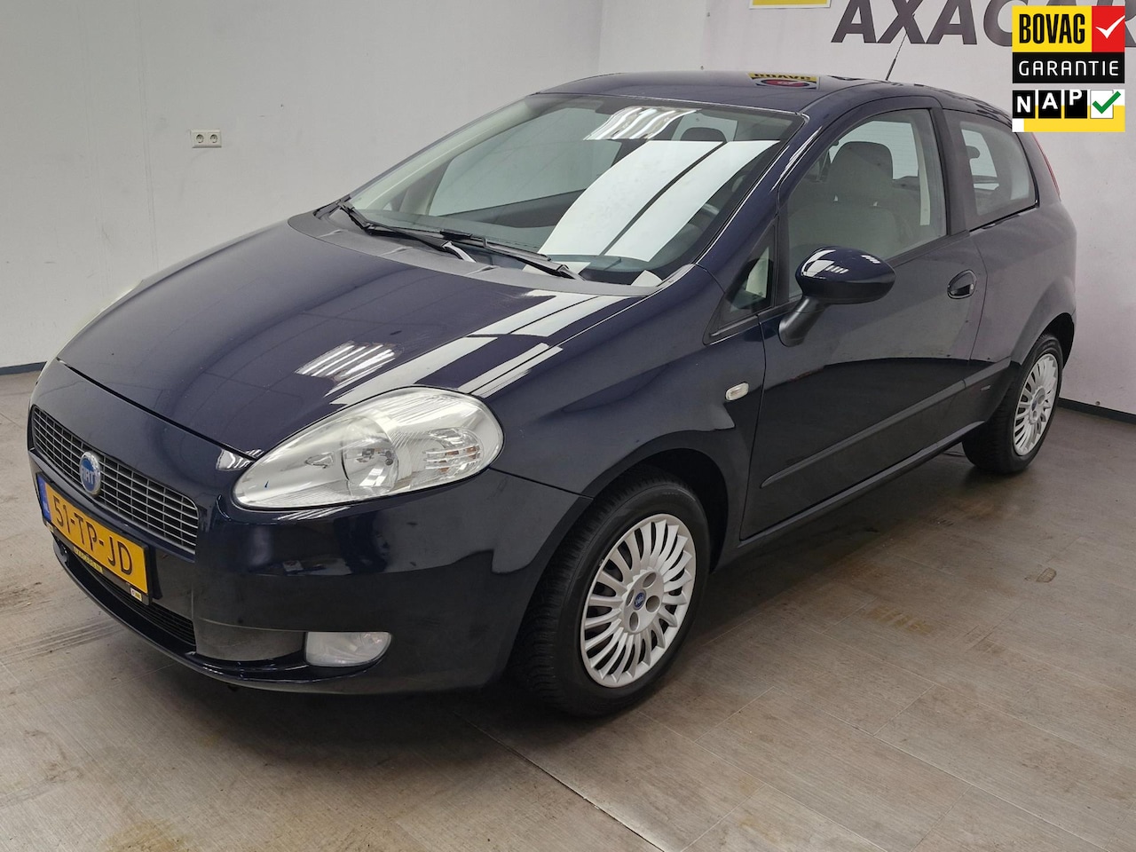 Fiat Grande Punto - 1.4 Edizione Blue & Me AUTOMAAT ! GARANTIE ! AIRCO ! - AutoWereld.nl