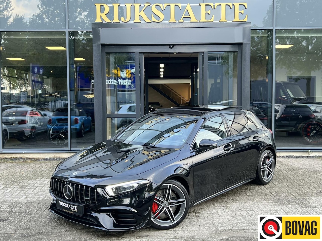 Mercedes-Benz A-klasse - AMG 45 S 4MATIC+|PANO|KUIP|MASSAGE|ACC|19' - AutoWereld.nl