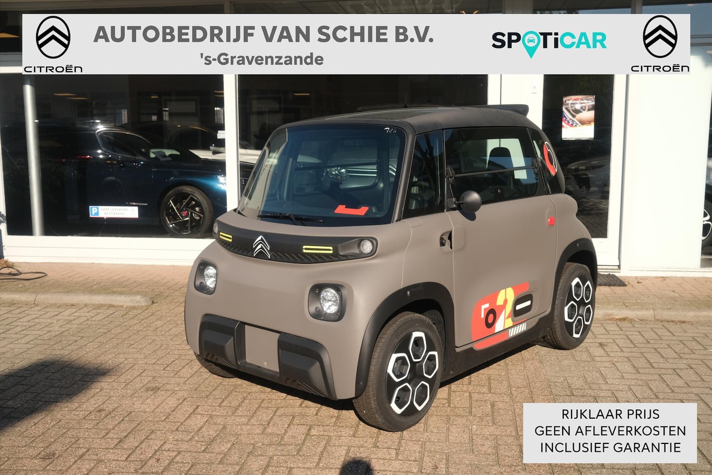 Citroën Ami - 'PEPS' uitvoering speciale kleur 'Night Sepia' - AutoWereld.nl