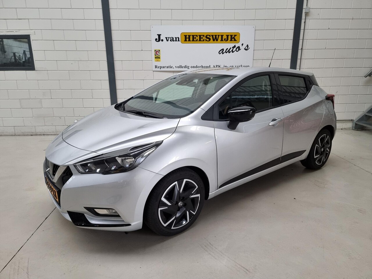 Nissan Micra - 1.0 IG-T N-Design Airco | apple carplay |  Cruise controle |parkeersensoren | Fabrieksgara - AutoWereld.nl