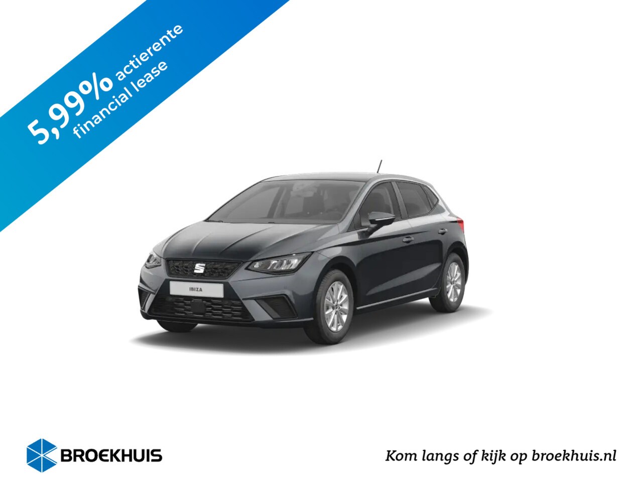 Seat Ibiza - 1.0 EcoTSI 95 5MT Style Business Connect | Airconditioning automatisch (Air Care Climatron - AutoWereld.nl