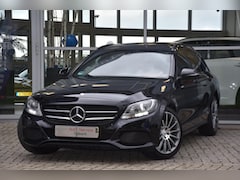 Mercedes-Benz C-klasse Estate - 200 CDI Prestige Airco Nav. Leder Pano. dak Trekhaak Pdc AMG Lm-Velgen