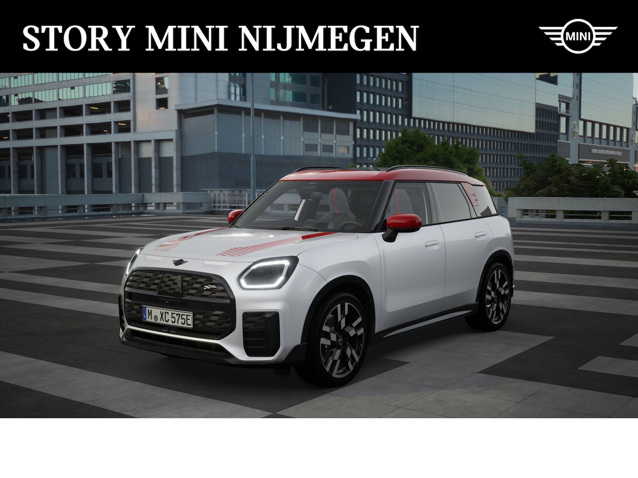 MINI Countryman - E / John Cooper Works / Pakket L / 20" JCW Flag Spoke 2-tone - AutoWereld.nl