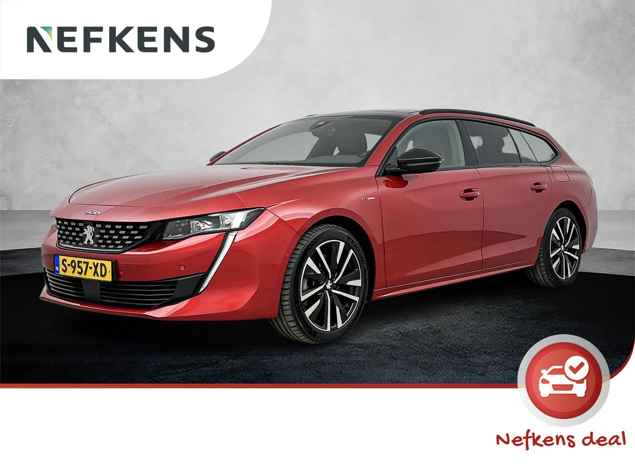 Peugeot 508 SW - 1.6 HYbrid GT 225 PK | Panoramisch open dak  | Massage Stoelen | Trekhaak | Achteruitrijca - AutoWereld.nl