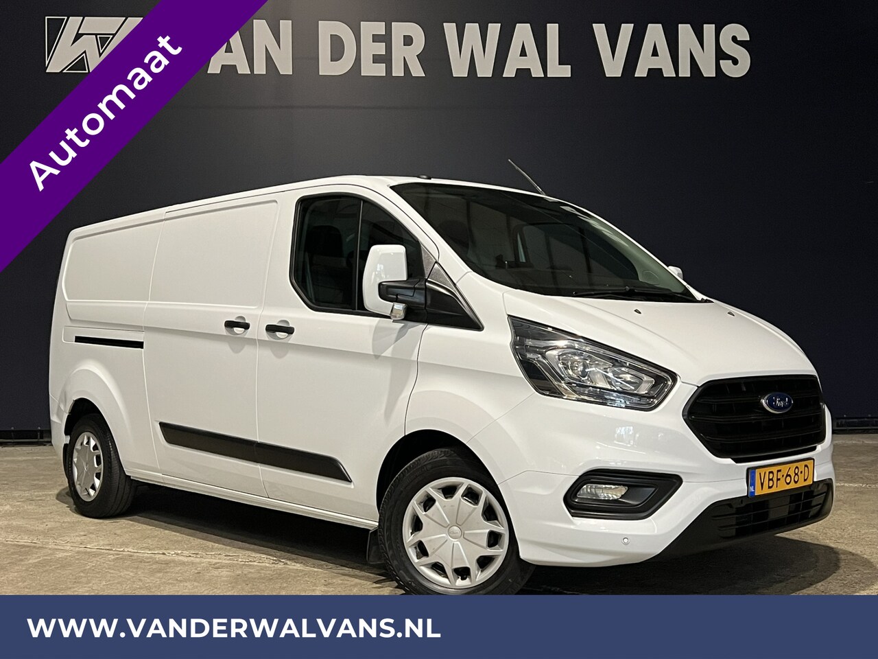 Ford Transit Custom - 2.0 TDCI 170pk Automaat L2H1 inrichting Euro6 Airco | 2x zijdeur | Navigatie LED, Cruiseco - AutoWereld.nl