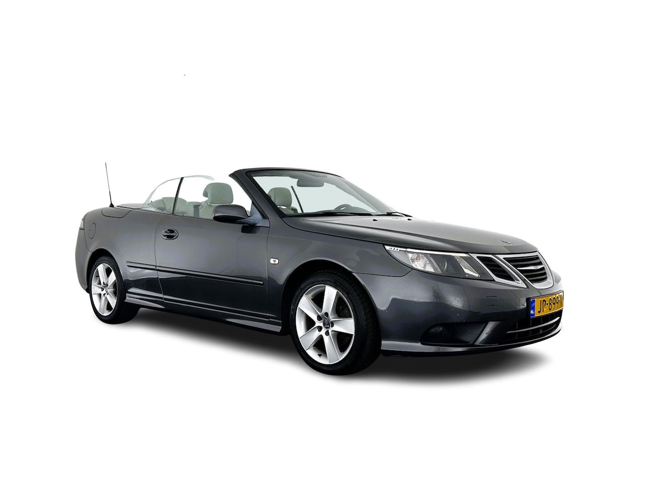 Saab 9-3 Cabrio - 1.9 TiD Vector *NAVI-FULLMAP | VOLLEDER | ECC | PDC | CRUISE | 17''ALU* - AutoWereld.nl