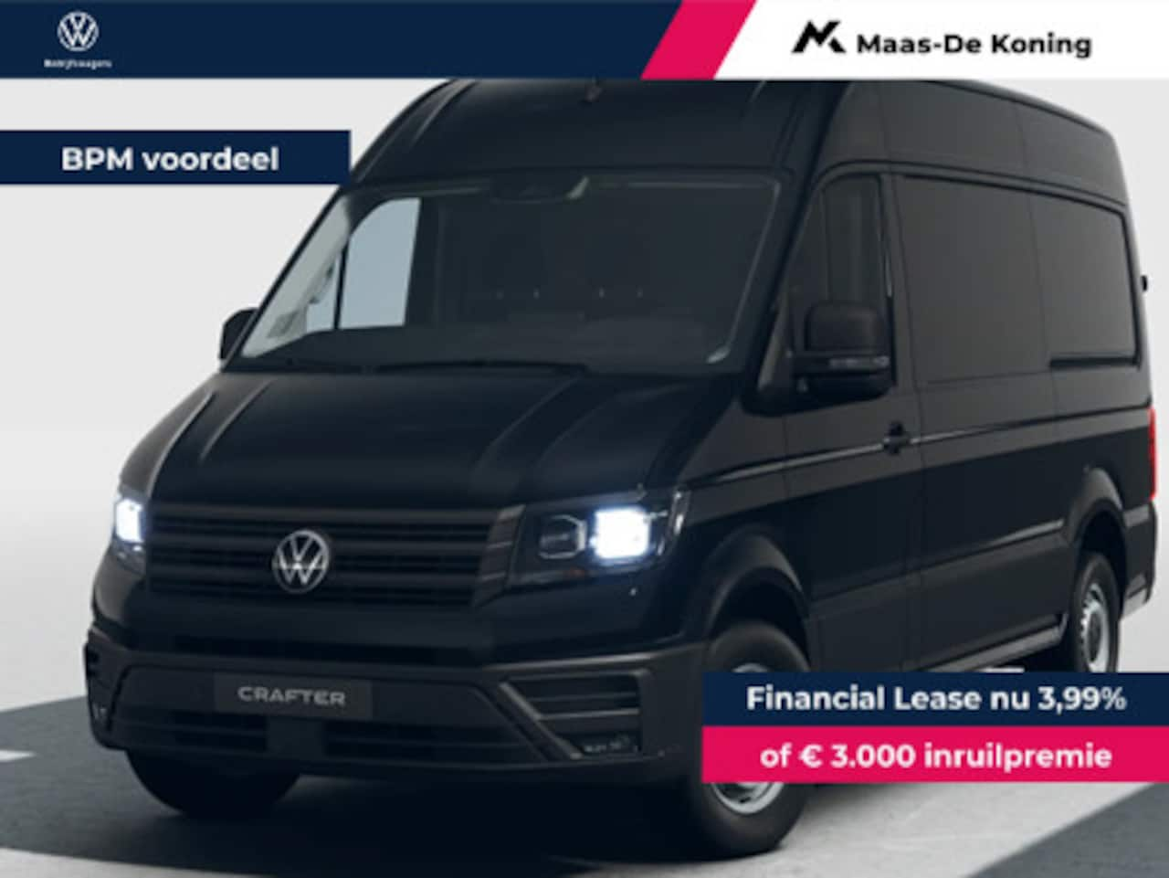 Volkswagen Crafter - Bedrijfswagens 35 Highline 2.0TDi 140pk L3H3 - AutoWereld.nl