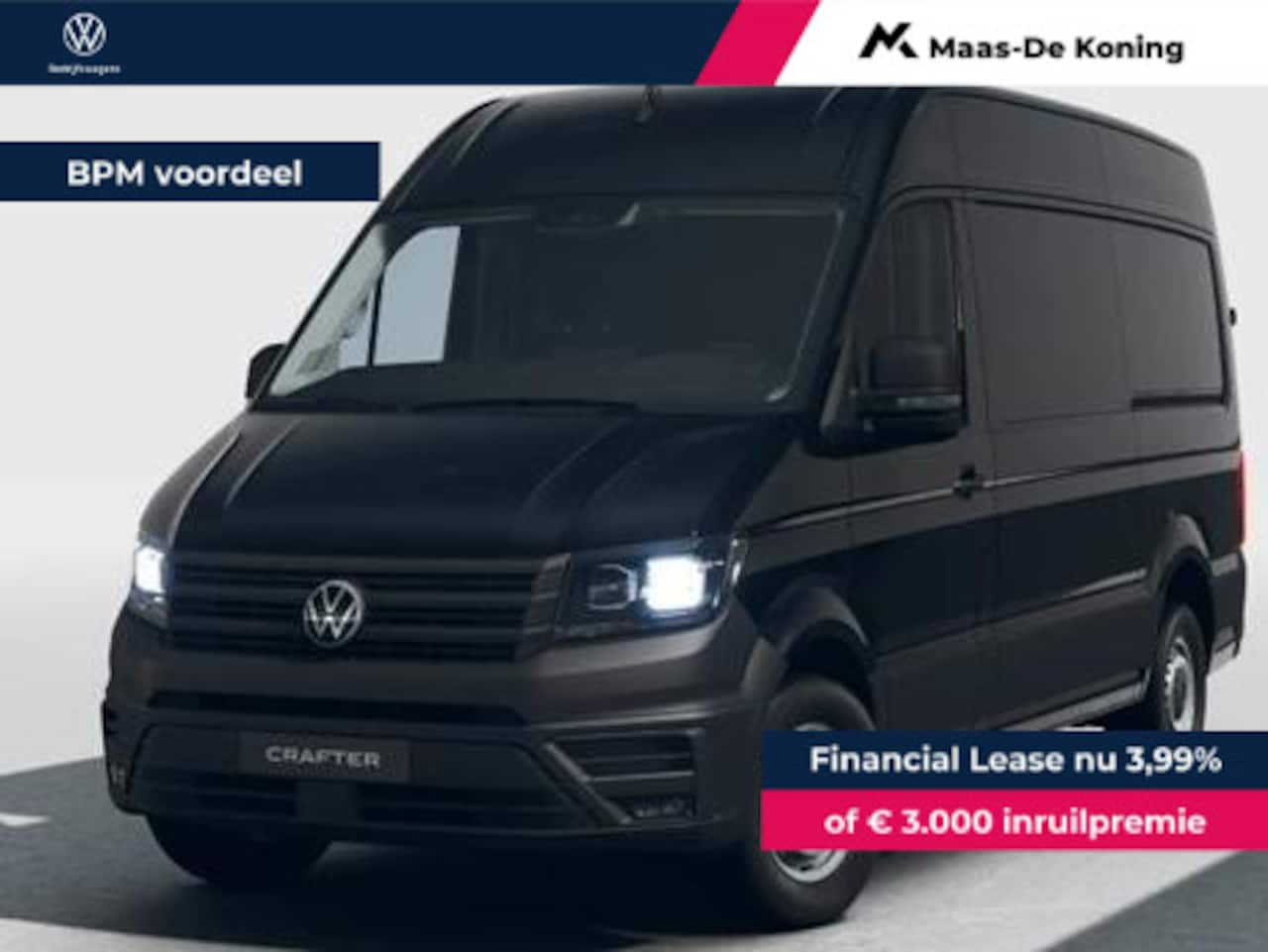 Volkswagen Crafter - Bedrijfswagens 35 Highline 2.0TDi 140pk L3H3 - AutoWereld.nl