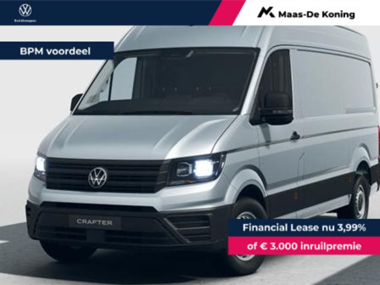 Volkswagen Crafter - Bedrijfswagens 35 Trendline 2.0TDi 140pk L3H3 - AutoWereld.nl