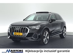 Audi Q3 - 45 TFSI e 245pk 2x S-Line 360Camera Keyless Leder Virtual Cockpit Matrix Led Panoramadak S