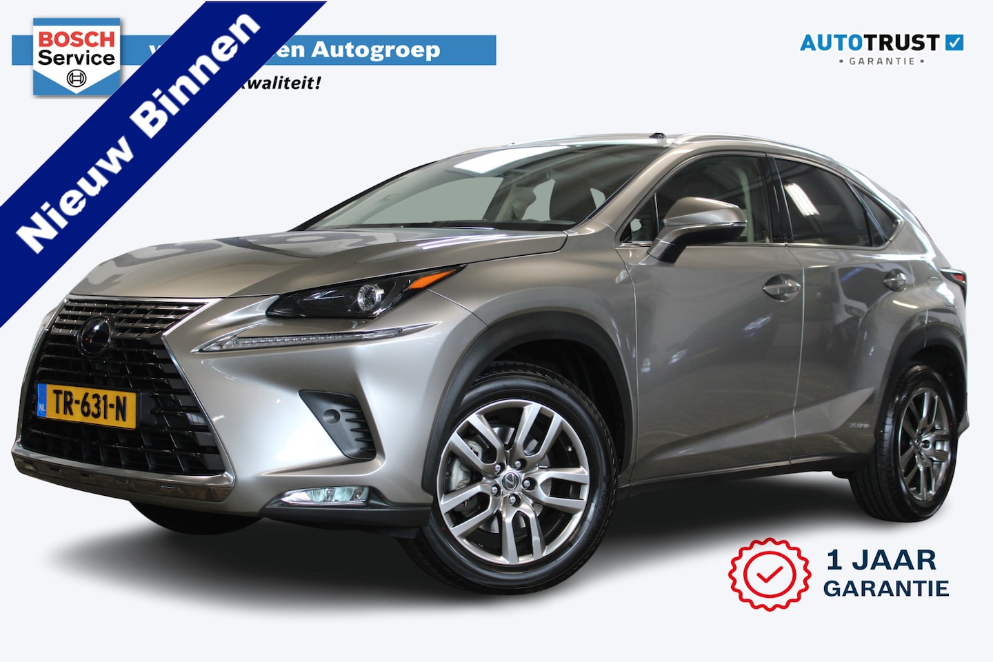 Lexus NX - 300h AWD Luxury Line | Incl. 12 maanden garantie | 100% dealeronderhouden | Trekhaak | Sto - AutoWereld.nl