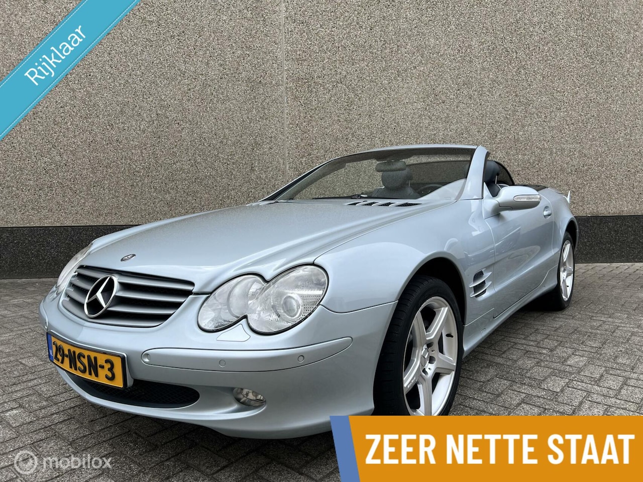 Mercedes-Benz SL-klasse Cabrio - SL500 Aut Xenon Leer Cruise Navi Youngtimer Zeer Nette Staat - AutoWereld.nl