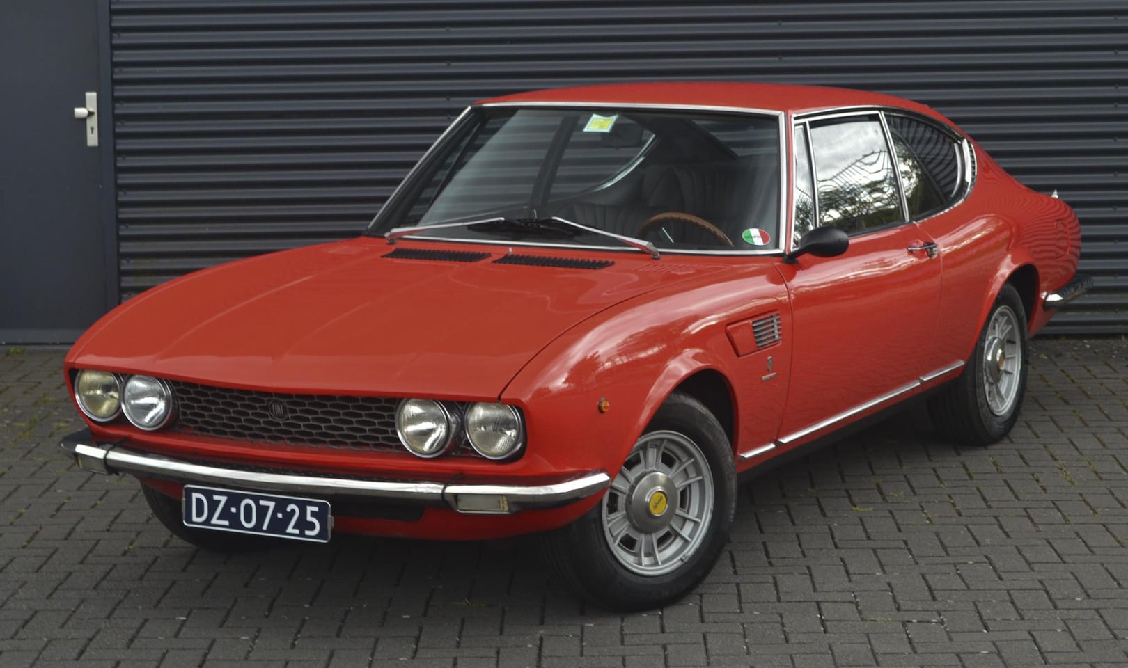 Fiat Dino - 2.0 V6 cilinder Coupe 1969 Rood - AutoWereld.nl