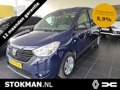 Dacia Dokker - 1.5 Blue dCi 90pk Solid | Navigatie | Cruise | Camera | Sensoren | Trekhaak | 6-bak | incl