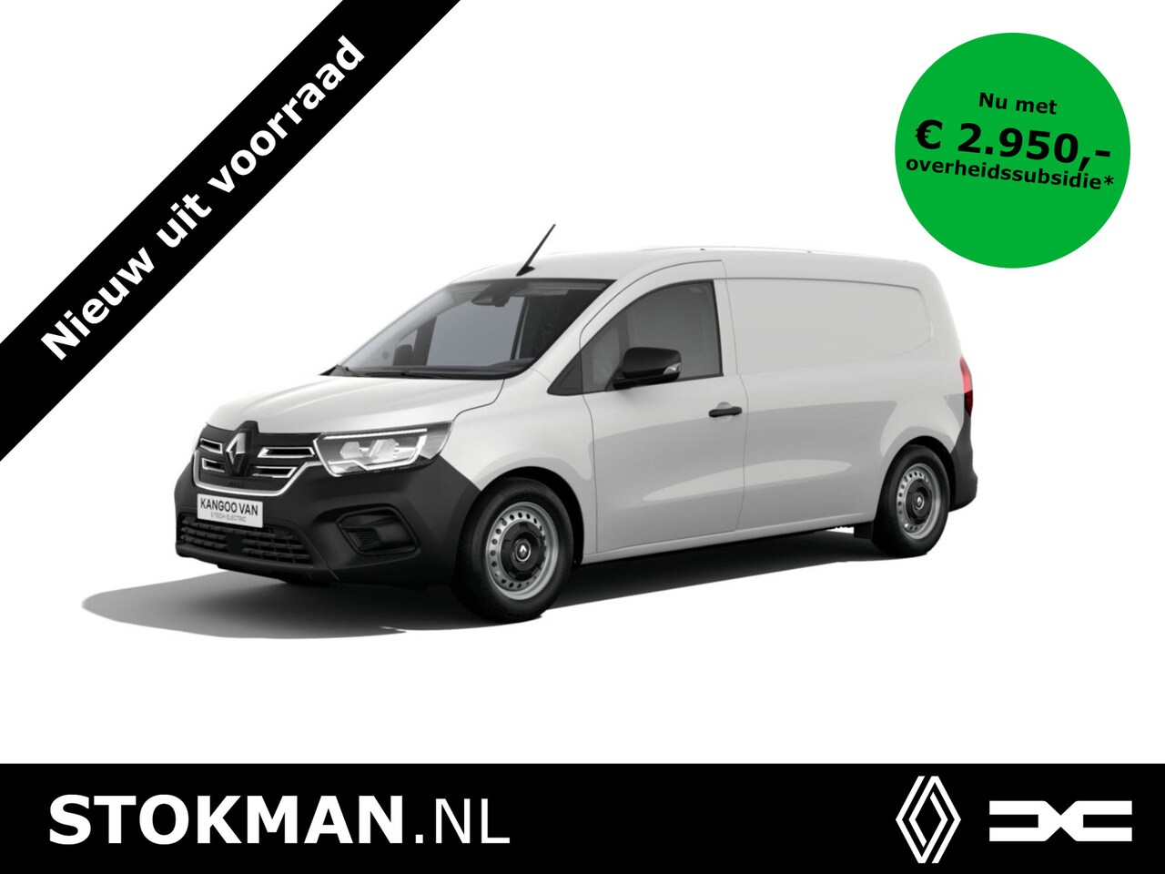 Renault Kangoo E-Tech - Advance 22 kW L2 | Climate Control | Cruise control + snelheidsbegrenzer | Parkeersensoren - AutoWereld.nl