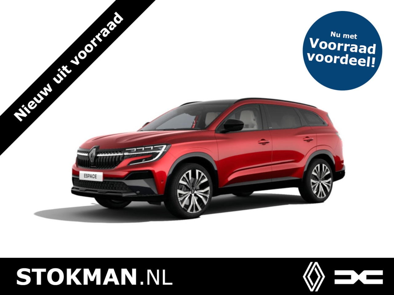 Renault Espace - E-Tech Full Hybrid 200 iconic 7p. AUT | Leder | 4Control | Head-up Display | Panoramadak | - AutoWereld.nl