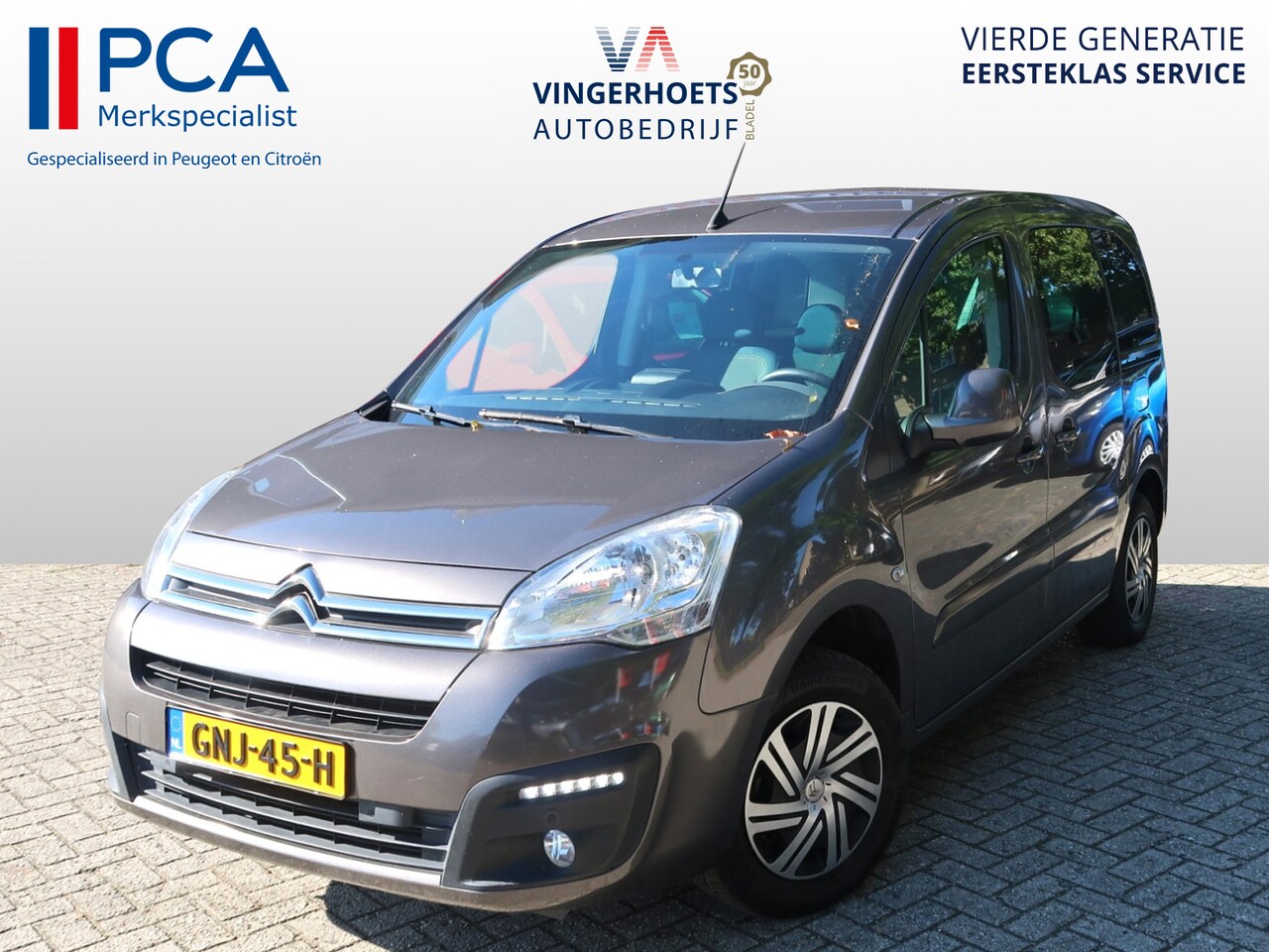 Citroën Berlingo - 1.6-16v Benzine Luxe uitvoering 5-Persoons 4-Cilinder. * Navigatie * Airco * Cruise Contro - AutoWereld.nl