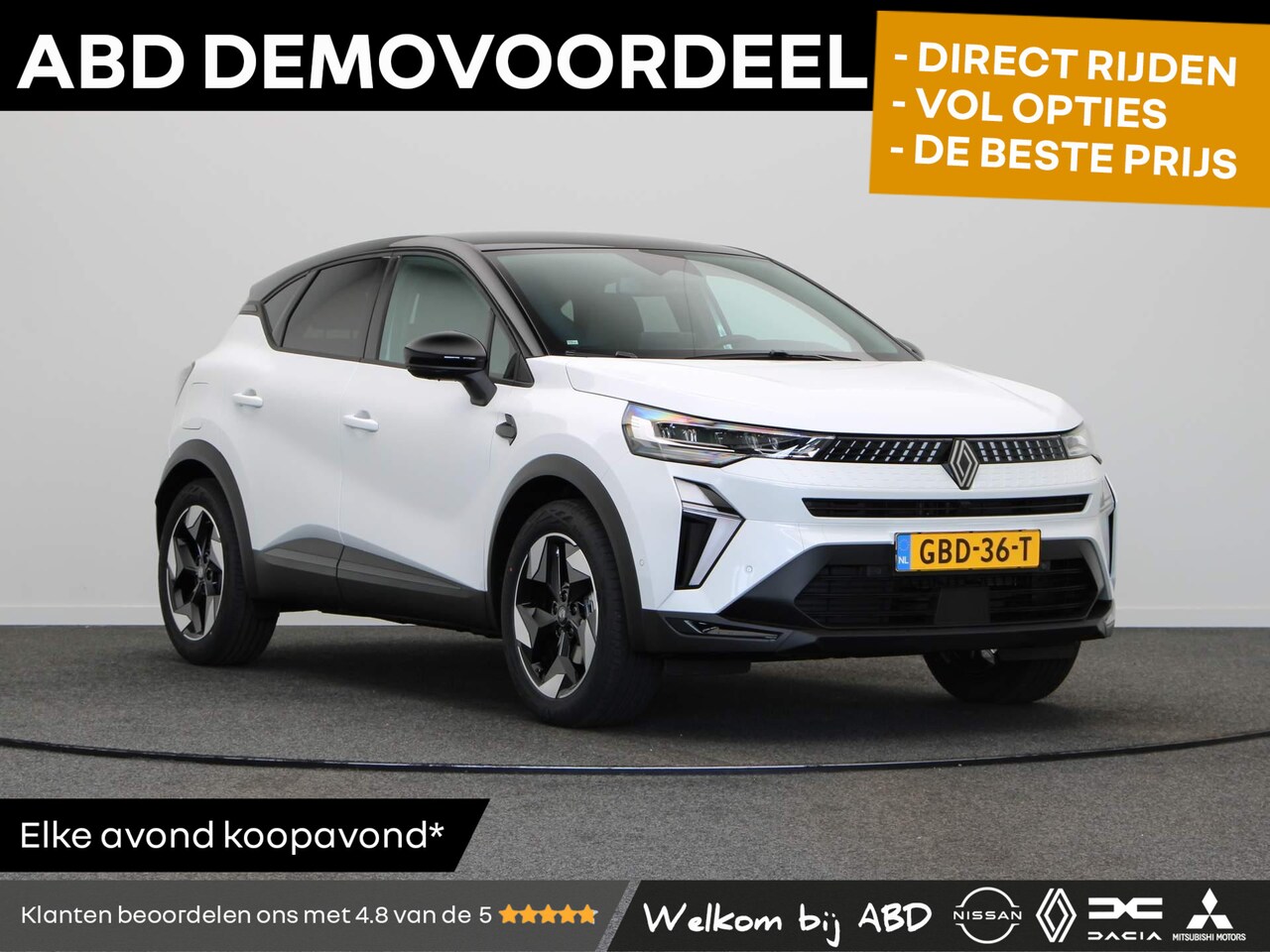 Renault Captur - E-Tech Hybrid 145pk Techno | Rondomzicht camera | Stoel en stuurverwarming | draadloos App - AutoWereld.nl