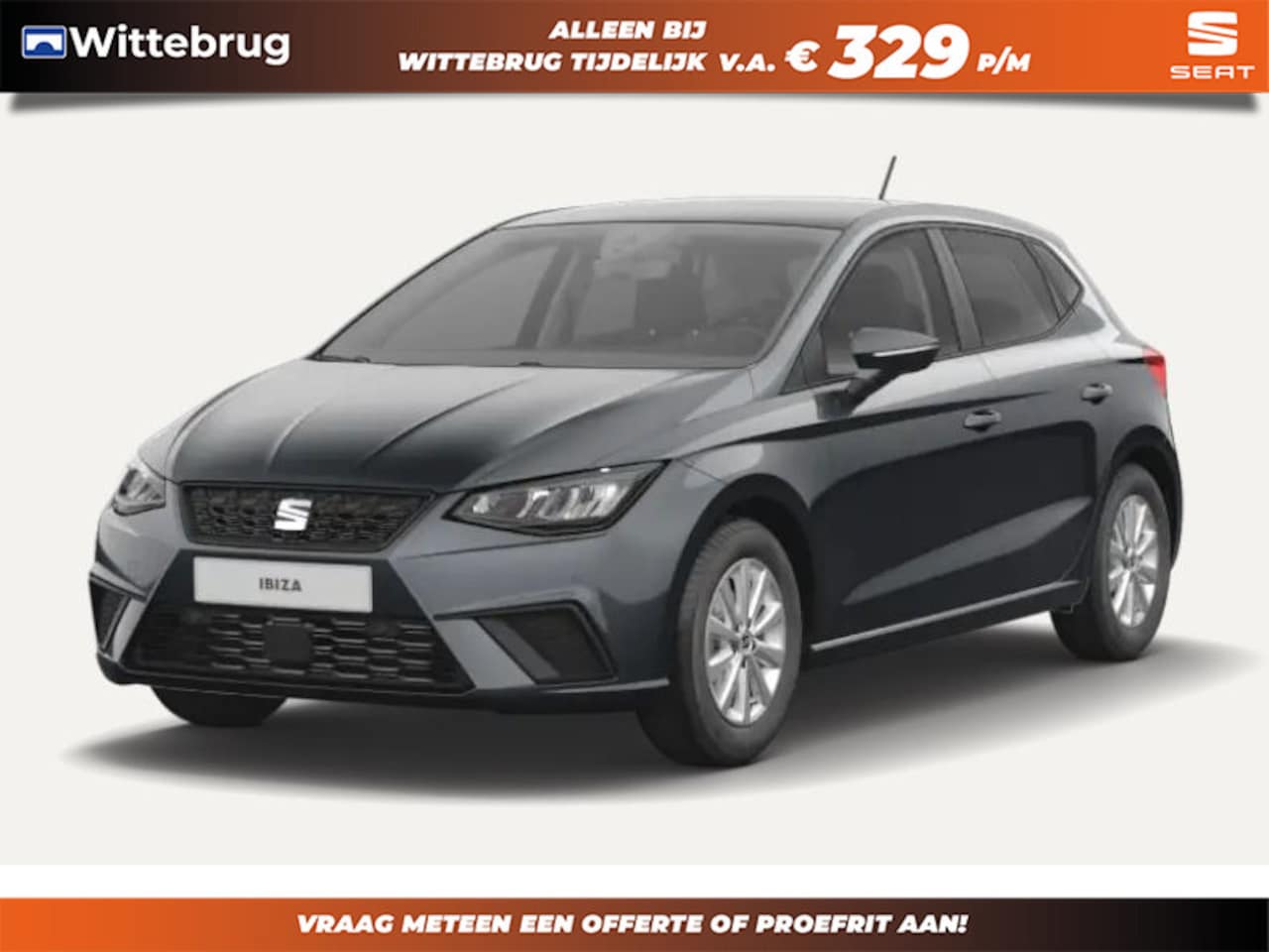 Seat Ibiza - 1.0 EcoTSI Style Business Connect Cruise Control / 15 inch lichtmetalen velgen / Parkeerse - AutoWereld.nl