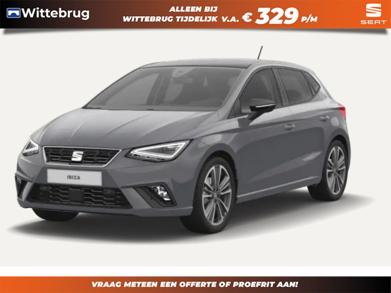 Seat Ibiza - 1.0 EcoTSI FR Anniversary 18 inch lichtmetalen velgen / Cruise Control / Parkeersensoren v - AutoWereld.nl