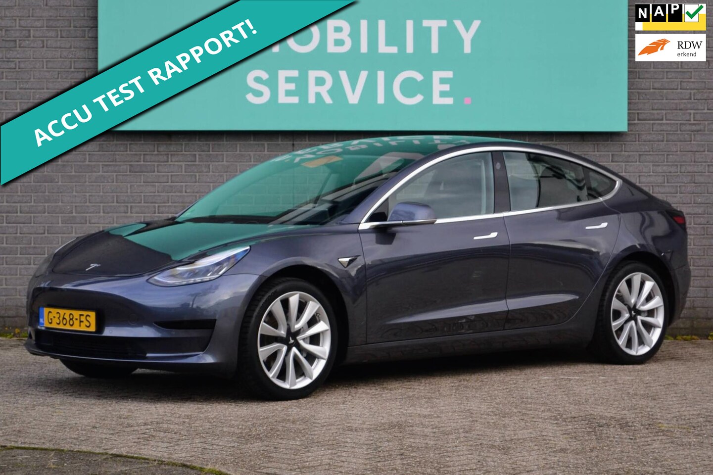 Tesla Model 3 - Standard RWD Plus 60 kWh SOH 86% 2.5 Aut oPilot LMV 1ste eigenaar - AutoWereld.nl