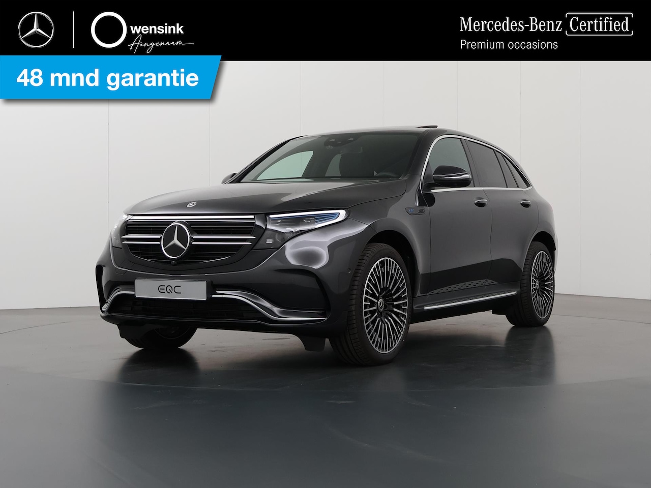 Mercedes-Benz EQC - 400 4MATIC AMG Premium Plus 80 kWh | Head Up Display | Stoel Memory | Trekhaak | Panoramad - AutoWereld.nl