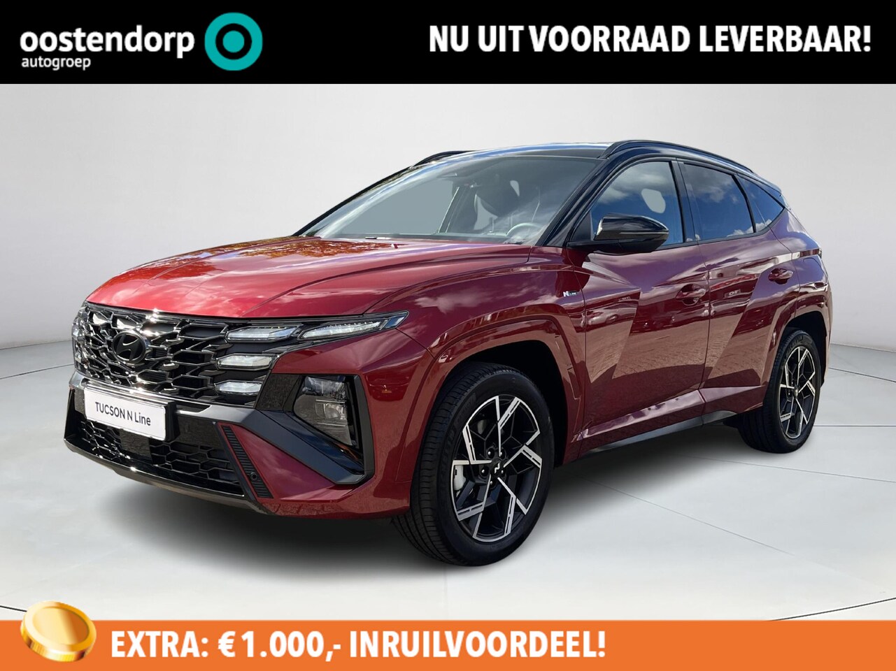 Hyundai Tucson - 1.6 T-GDI PHEV N Line Edition | Nieuw model! | 5.000,- Korting! | Voorraad actie! | Snel l - AutoWereld.nl