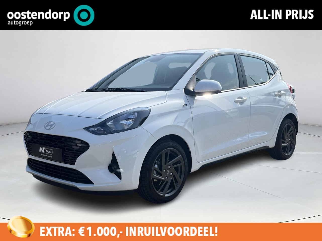 Hyundai i10 - 1.0 N Style | Uniek leder interieur! | All-in prijs! | Navigatie | Achteruitrij Camara | - AutoWereld.nl