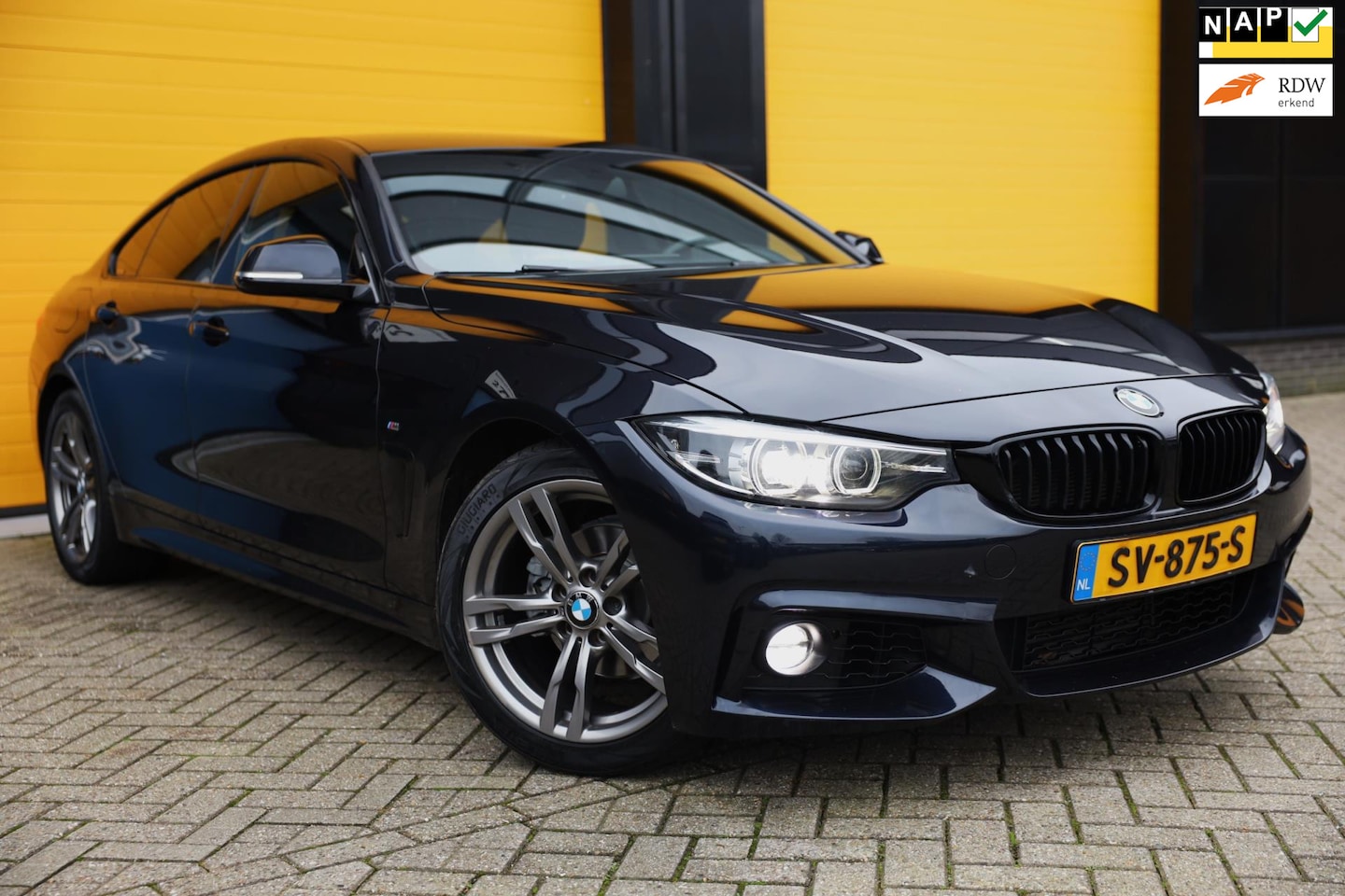 BMW 4-serie Gran Coupé - 418i M Pakket / AUT / AKRAPOVIC / Ecc / Elek Pakket / Cruise Control / Navi / Led / Pdc / - AutoWereld.nl