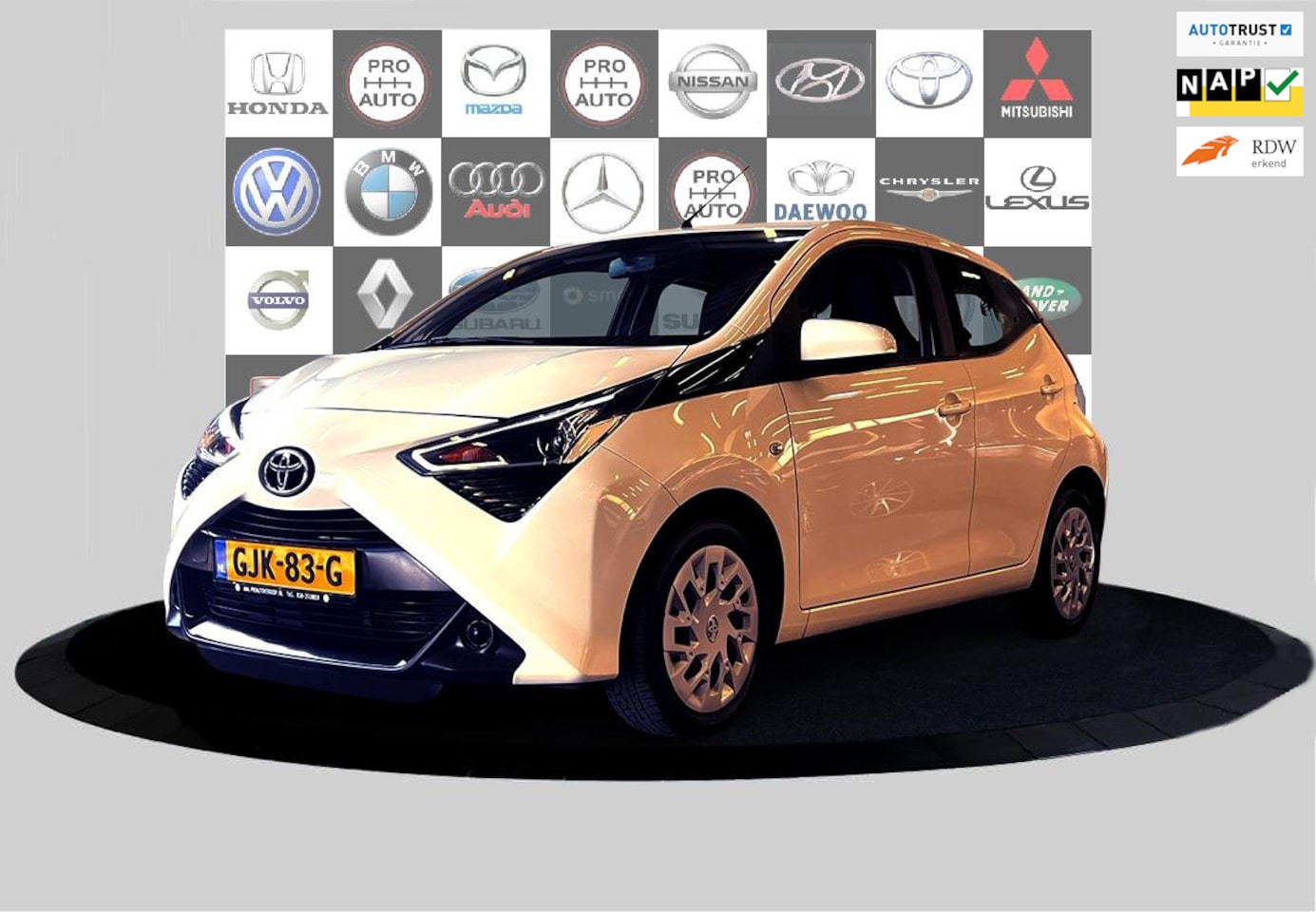 Toyota Aygo - 1.0 VVT-i x-JBL line dep_cruise_botsherkenning - AutoWereld.nl