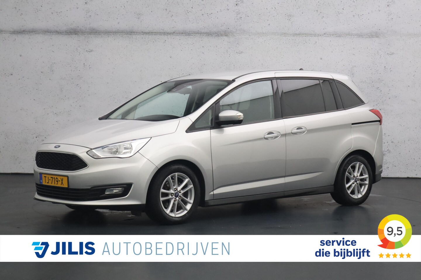 Ford Grand C-Max - 1.0 Trend 7p. | Apple Carplay | Navigatie | Parkeersensoren | Trekhaak | Bluetooth - AutoWereld.nl