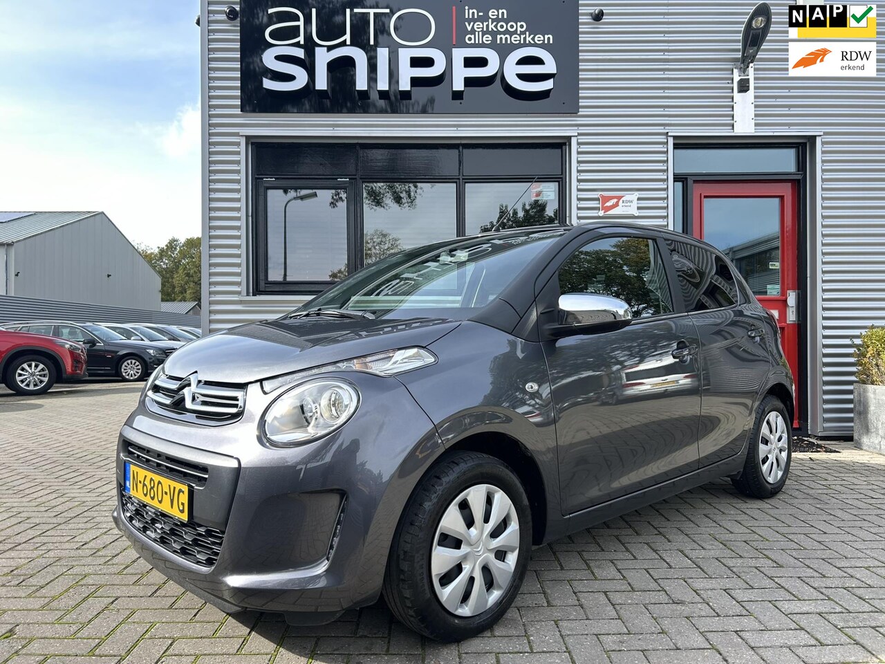 Citroën C1 - 1.0 VTi Feel -AIRCO-SPEED LIMITER-DAB+-BLUETOOTH-LED-ISOFIX-5 DEURS-ORIGINEEL NEDERLANDS!- - AutoWereld.nl