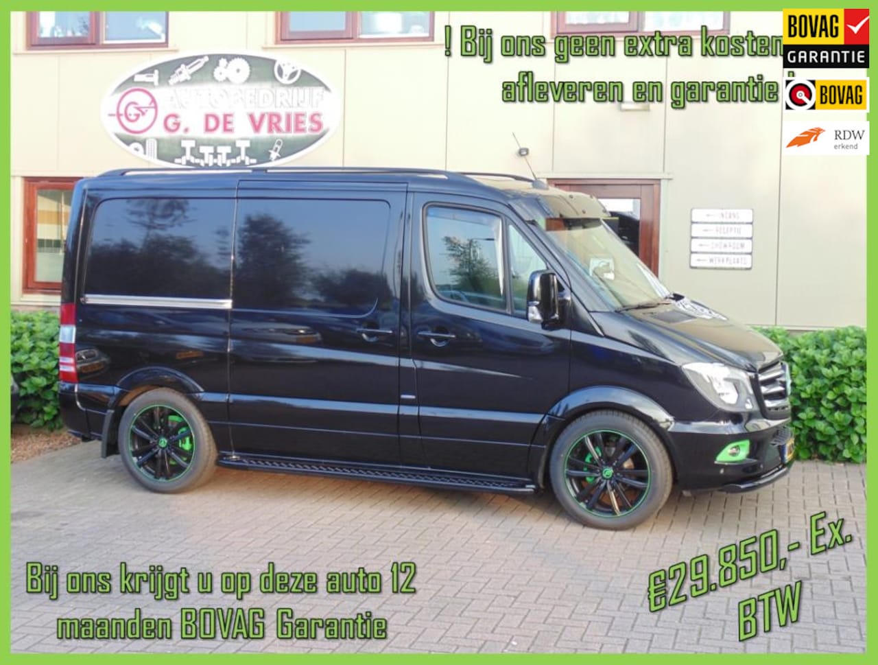 Mercedes-Benz Sprinter - 316CDI BlueTEC L1H1 / Automaat / 3,5 ton trekgewicht / Tachograaf / BOVAG-garantie / Excl. - AutoWereld.nl