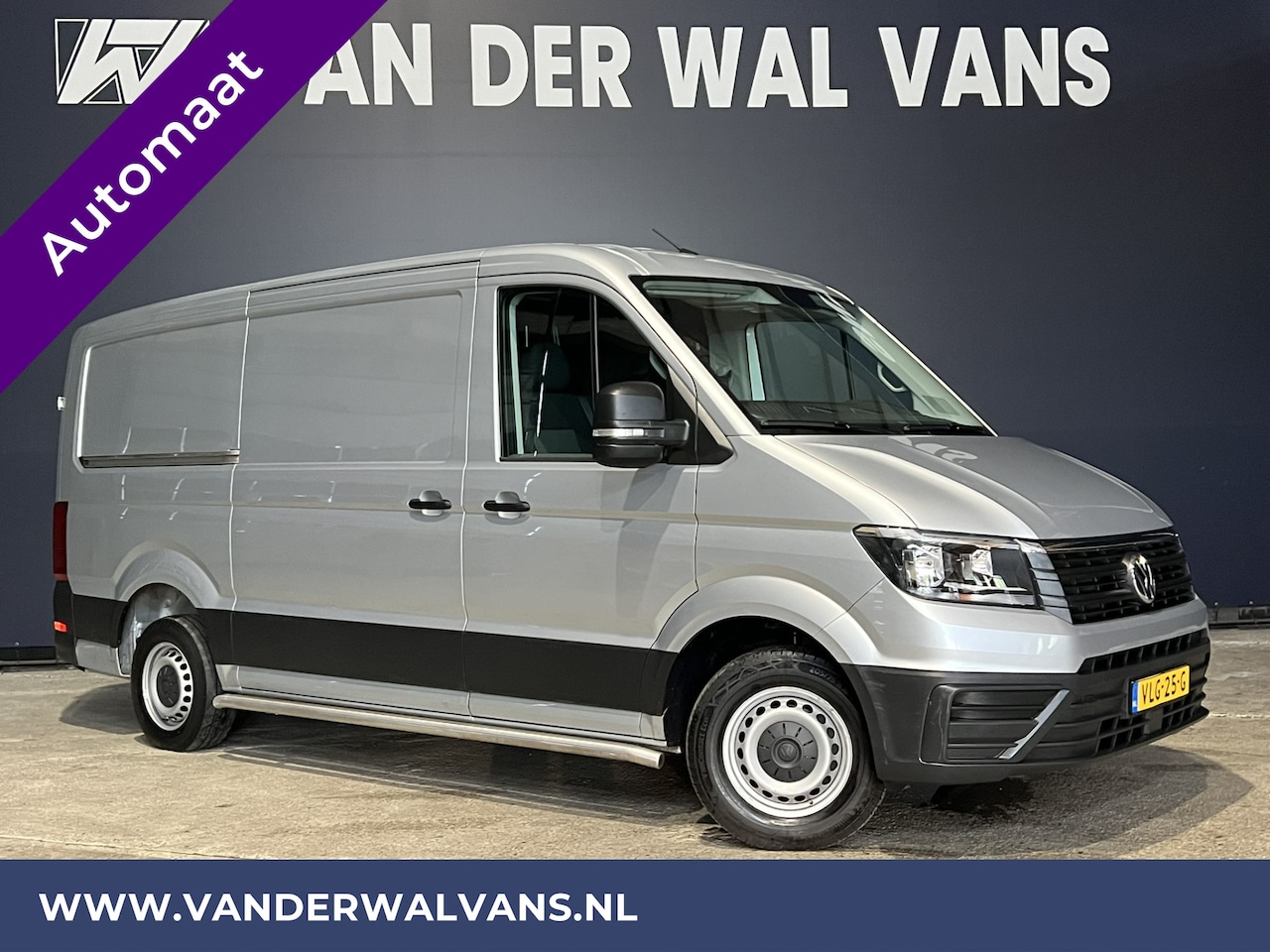 Volkswagen Crafter - 2.0 TDI 141pk Automaat L3H2 L2H1 Euro6 Airco | 2x Zijdeur | Camera | Navigatie Apple Carpl - AutoWereld.nl