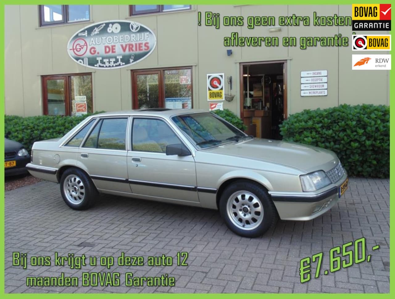 Opel Senator - 2.3 TD - Schuurvondst / 1e eigenaar / goede staat - - AutoWereld.nl