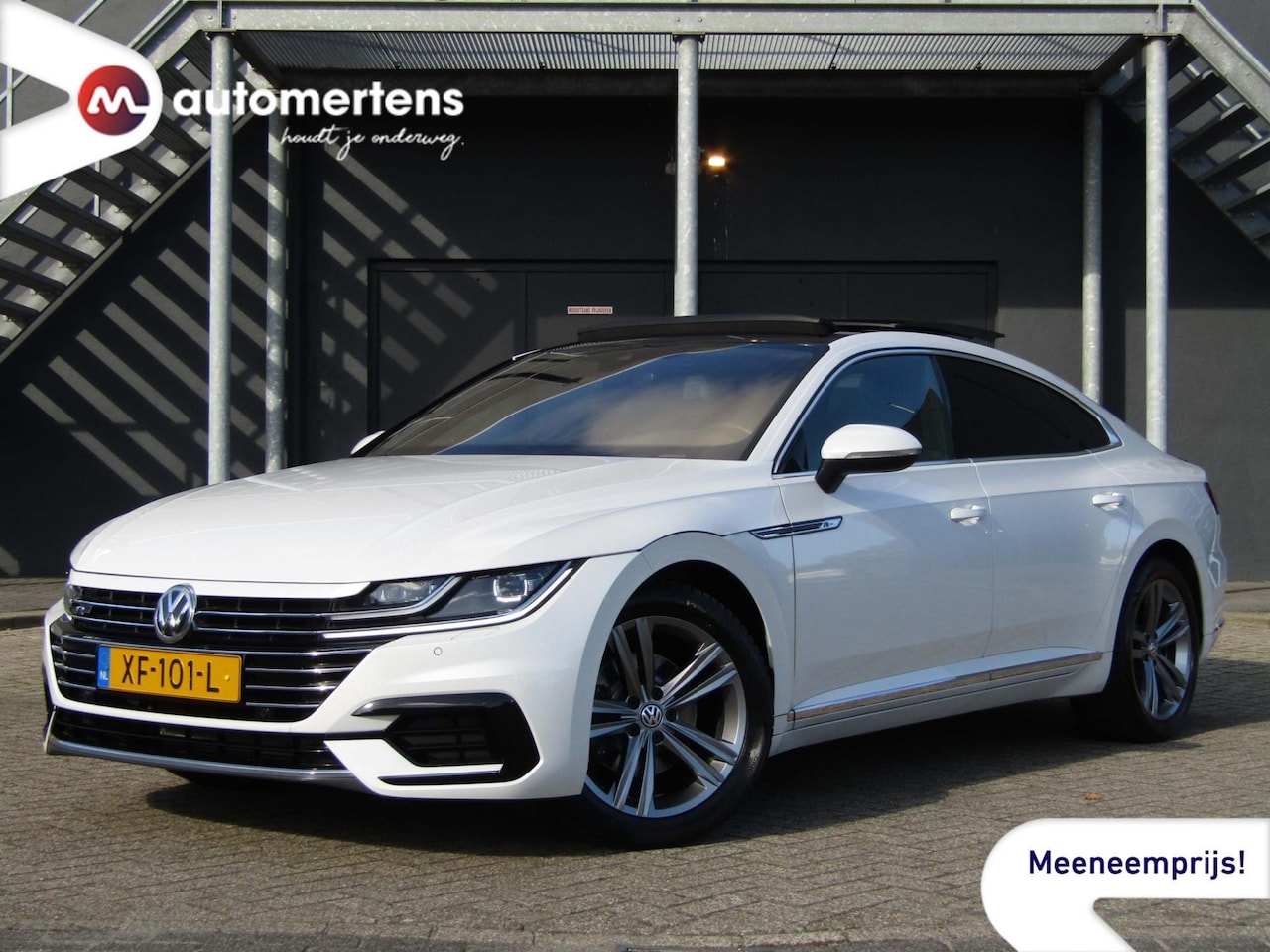 Volkswagen Arteon - 1.5 TSI 150PK DSG AUTOMAAT R-LINE | * PANORAMADAK * TREKHAAK * APPLE CARPLAY * CAMERA * NA - AutoWereld.nl