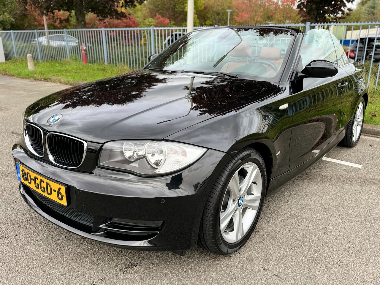 BMW 1-serie Cabrio - 118i Executive Automaat Navi Leder Airco Cruise control - AutoWereld.nl