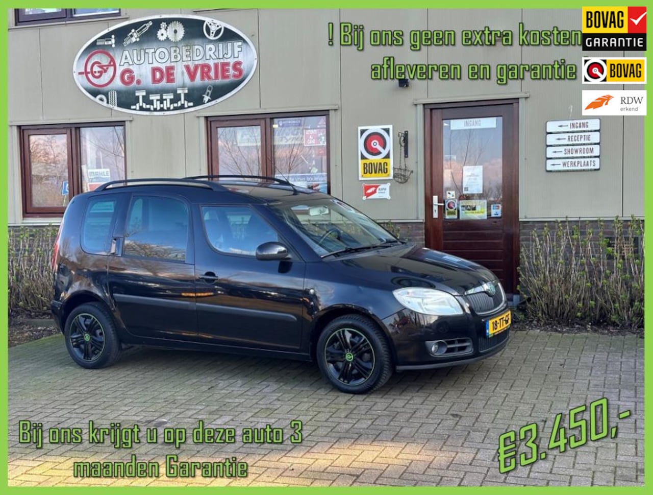 Skoda Roomster - 1.6-16V Style automaat - Prijs inclusief 3 maanden garantie en afleveren - - AutoWereld.nl